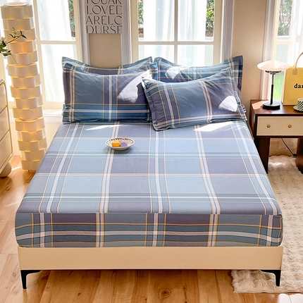 91家纺网 家纺一手货源 找家纺 八十八家纺2025新款全棉12868系列四件套单品床单像素时空