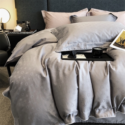 91家纺网 家纺一手货源 找家纺 （总）涞澳 2023新款100支全棉提花四件套