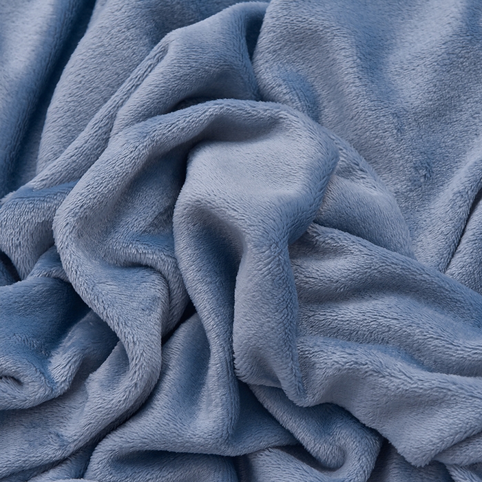 91家纺网 家纺一手货源 找家纺 简爱家纺2025新款保暖MISS款法莱绒刺绣四件套伯爵蓝