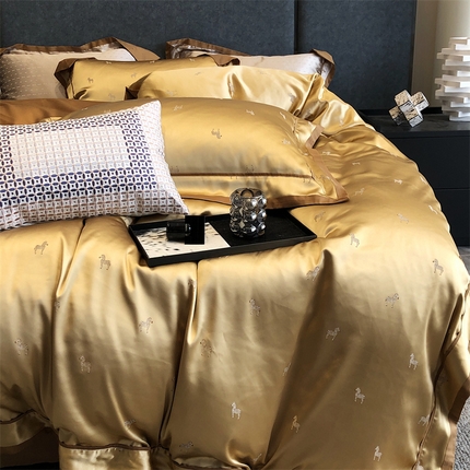 涞澳 2023新款高精密提花四件套 探索