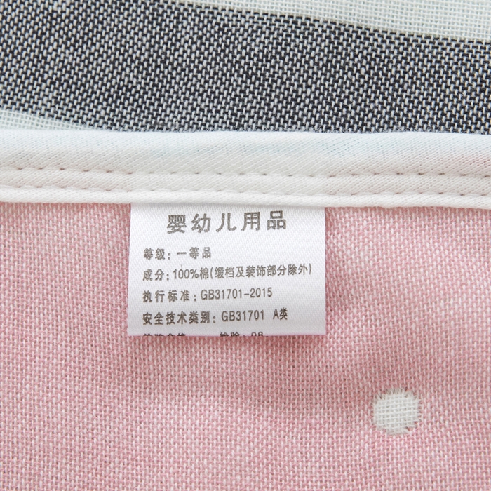 91家纺网 家纺一手货源 找家纺 朴尔家纺-毛巾被 2023新款六层纱布儿童毛巾被-朴尔 机灵兔浅蓝