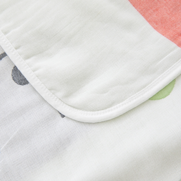 91家纺网 家纺一手货源 找家纺 朴尔家纺-毛巾被 2023新款六层纱布儿童毛巾被-朴尔 博士兔绿