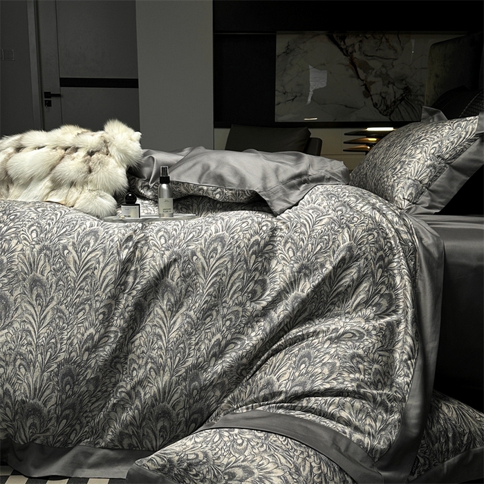 91家纺网 家纺一手货源 找家纺 涞澳  2023新款100支全棉数码印花四件套 瑞亚