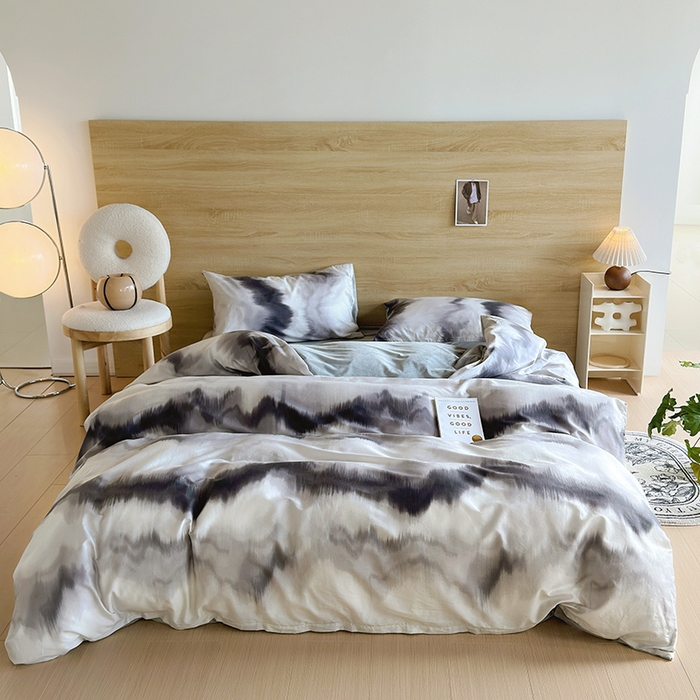 91家纺网 家纺一手货源 找家纺 怡家居 2023新款秋冬亲肤舒适棉加绒四件套 品味