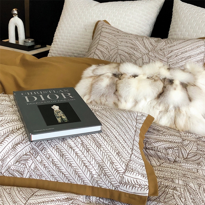 91家纺网 家纺一手货源 找家纺 涞澳 2023新款全棉磨绒印花四件套 塞拉