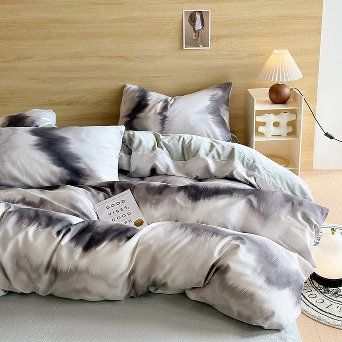 91家纺网 家纺一手货源 找家纺 怡家居 2023新款秋冬亲肤舒适棉加绒四件套 品味