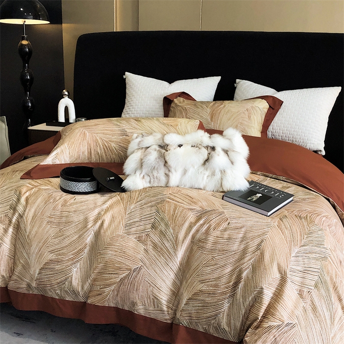 91家纺网 家纺一手货源 找家纺 涞澳 2023新款全棉磨绒印花四件套 瑞莎