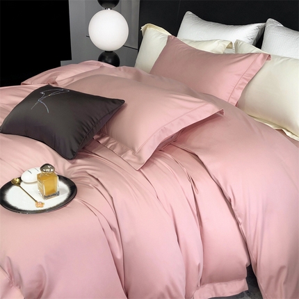 涞澳 2023新款140支全棉纯色-南希 南希-典雅粉