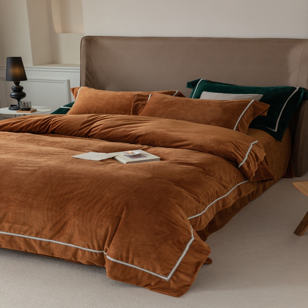 91家纺网 家纺一手货源 找家纺 23加厚轻奢皮草绒四件套牛奶绒珊瑚绒法兰绒婴儿绒兔毛绒床单被套床笠