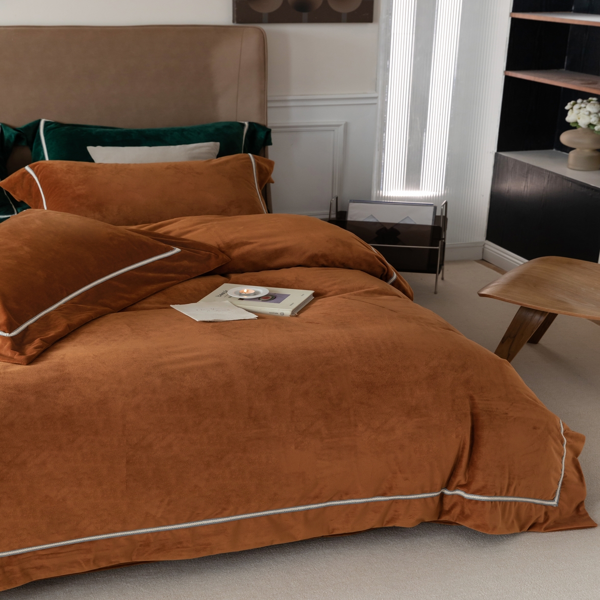 91家纺网 家纺一手货源 找家纺 23加厚轻奢皮草绒四件套牛奶绒珊瑚绒法兰绒婴儿绒兔毛绒床单被套床笠