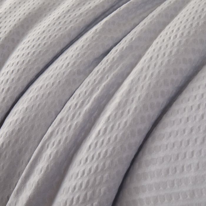 91家纺网 家纺一手货源 找家纺 卡派 2023新款泡泡纱 无染被芯冬被四季被 绅士灰