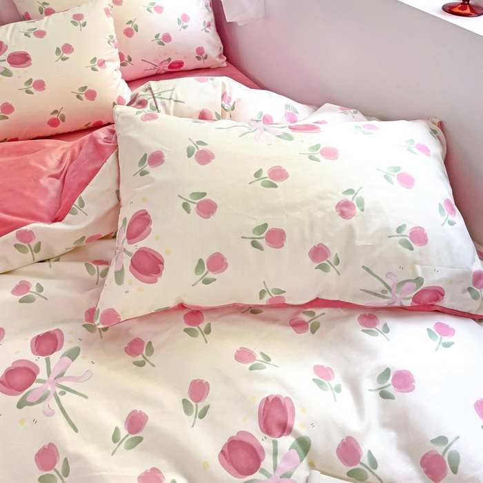 91家纺网 家纺一手货源 找家纺 盛馨家纺 2023新款棉加绒A版高支高密13372全棉加B版加厚宝宝绒牛奶绒床单床笠四件套 玫瑰庄园