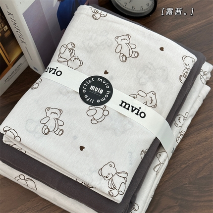 91家纺网 家纺一手货源 找家纺 （总）荣轩家居 2023新款全棉针织棉套件