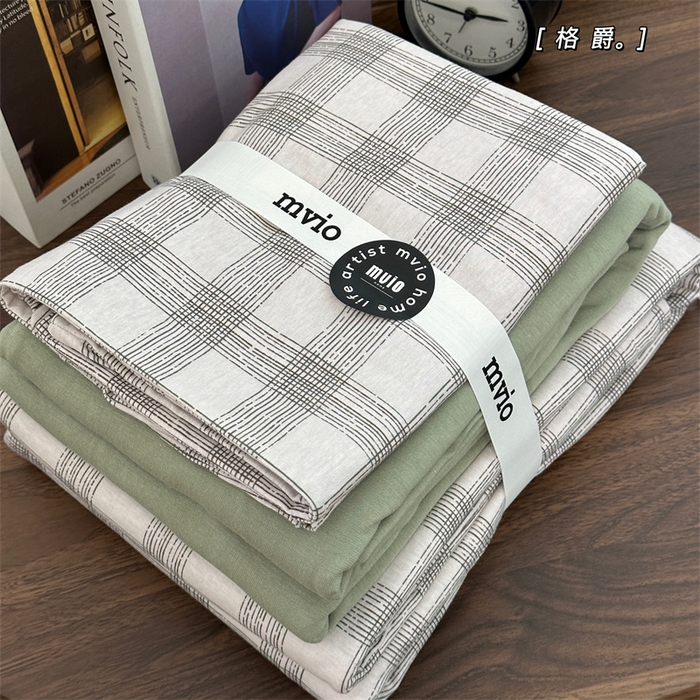 91家纺网 家纺一手货源 找家纺 （总）荣轩家居 2023新款全棉针织棉套件