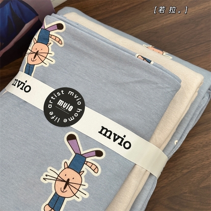 91家纺网 家纺一手货源 找家纺 （总）荣轩家居 2023新款全棉针织棉套件