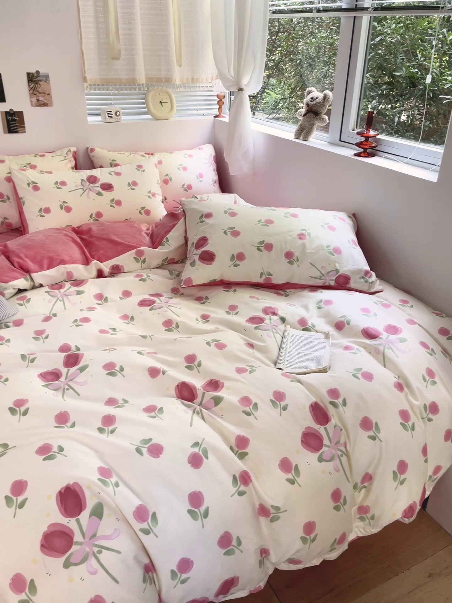 91家纺网 家纺一手货源 找家纺 盛馨家纺 2023新款棉加绒A版高支高密13372全棉加B版加厚宝宝绒牛奶绒床单床笠四件套 玫瑰庄园