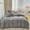 91家纺网 家纺一手货源 找家纺 昊川 2024新款兔毛绒牛奶绒加厚保暖四件套 雅致灰