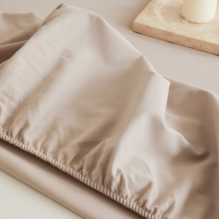 91家纺网 家纺一手货源 找家纺 （总）时光里 2023新款双拼纯色磨毛系列单品床笠