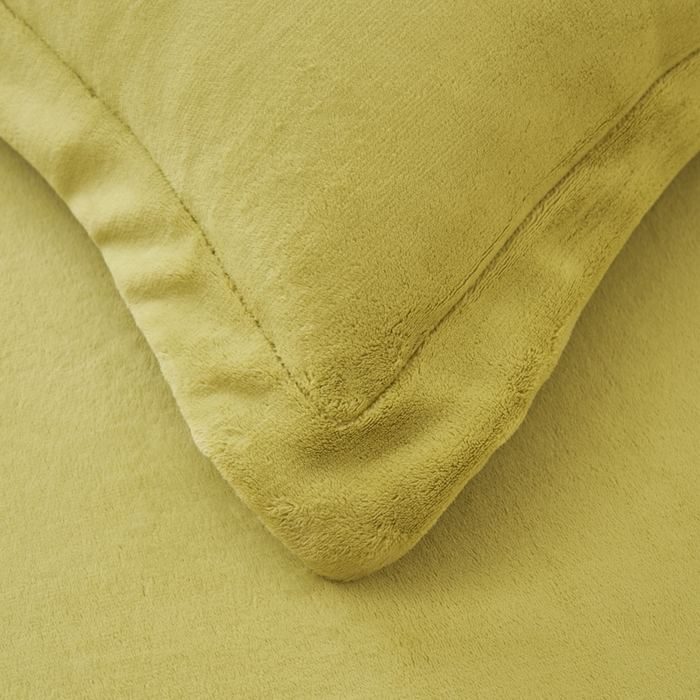 91家纺网 家纺一手货源 找家纺 艾佳 2025新款高克重加厚保暖牛奶绒床单 牛奶绒绿