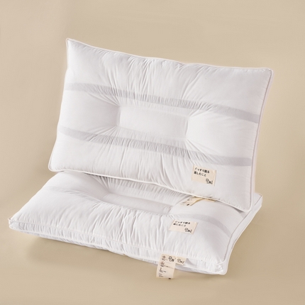 （总）依米娜家纺    新款全棉日式决明子枕头纯棉枕芯