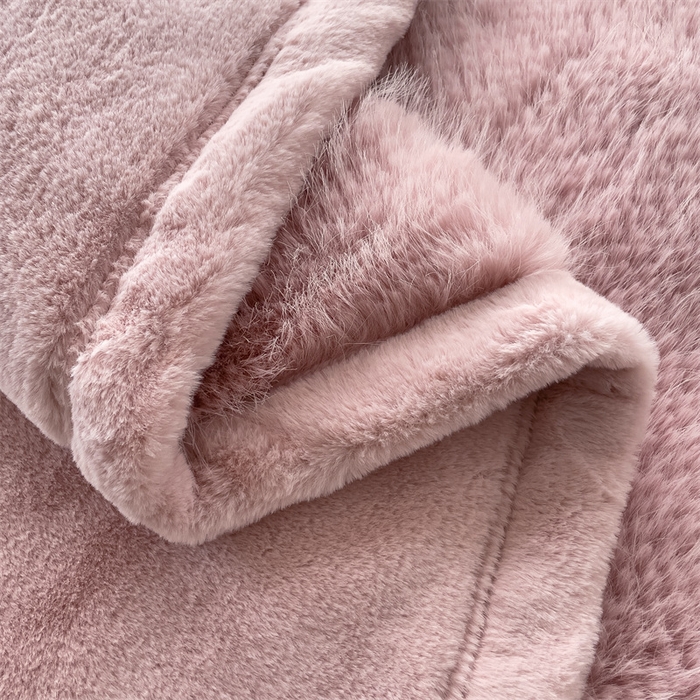 91家纺网 家纺一手货源 找家纺 （总）凯轩毛毛毯毯子网销专供 2024新款公主貂仿皮草毛毯毯子终版