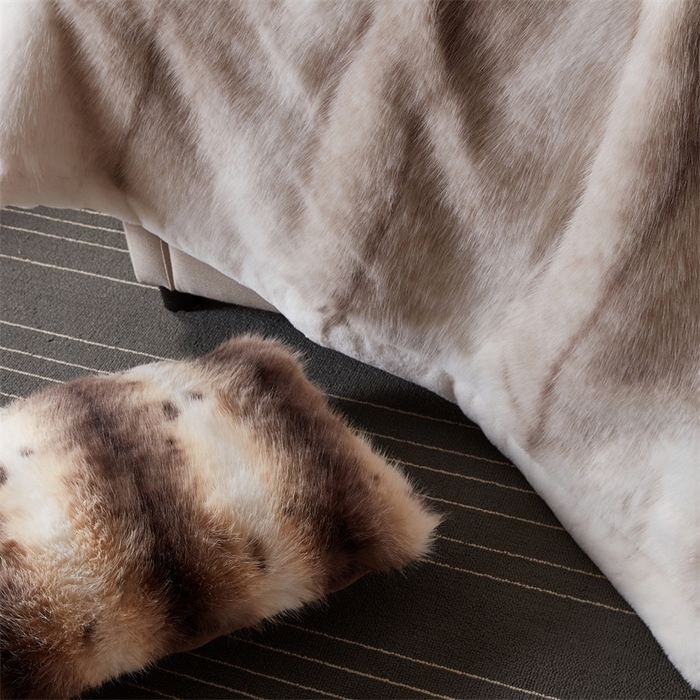 91家纺网 家纺一手货源 找家纺 （总）凯轩毛毛毯毯子网销专供 23新款芭莎仿毛皮毛毯毯子