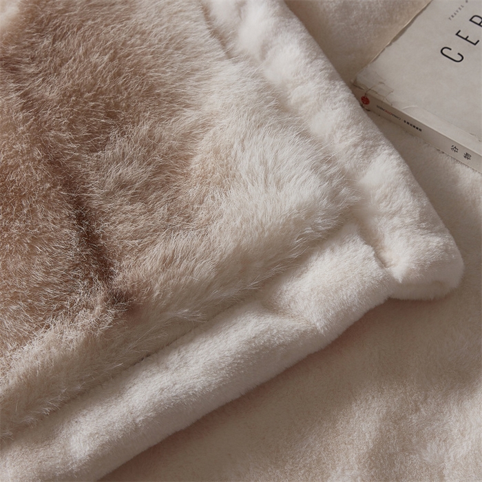 91家纺网 家纺一手货源 找家纺 （总）凯轩毛毛毯毯子网销专供 23新款芭莎仿毛皮毛毯毯子