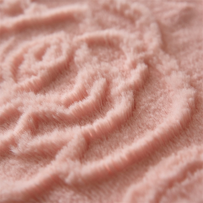 91家纺网 家纺一手货源 找家纺 （总）凯轩毛毛毯毯子网销专供 23新款仿皮草提花毛毯毯子