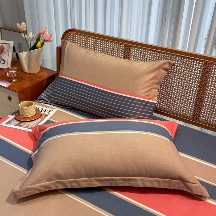 91家纺网 家纺一手货源 找家纺 丝芙妮家居（原乐视家纺） 2024新款全棉磨毛单品枕套 莎曼蒂