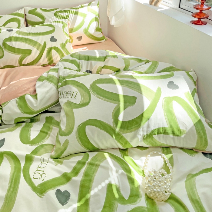 91家纺网 家纺一手货源 找家纺 （总）盛馨家纺 2023新款棉加绒A版高支高密13372全棉加B版加厚宝宝绒牛奶绒床单床笠四件套