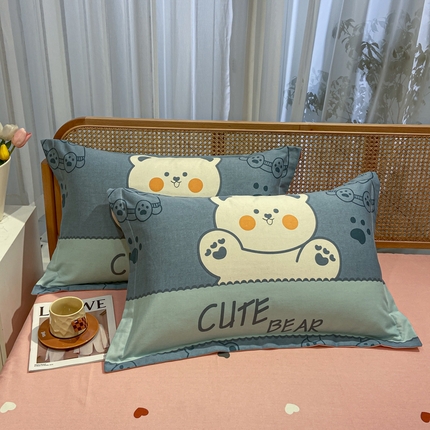 91家纺网 家纺一手货源 找家纺 （总）丝芙妮家居（原乐视家纺） 2024新款全棉磨毛单品枕套