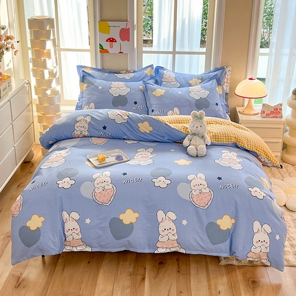 91家纺网 家纺一手货源 找家纺 （总）八十八家纺 2025新款全棉12868床笠款四件套