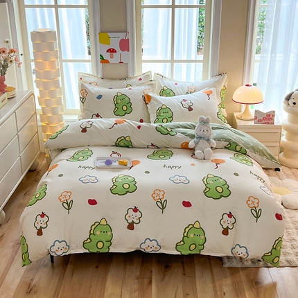 91家纺网 家纺一手货源 找家纺 （总）八十八家纺 2025新款全棉12868床单款四件套