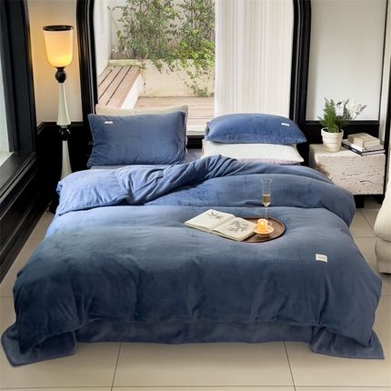 91家纺网 家纺一手货源 找家纺 （总）时光里 2023新款全消光华夫格绒-单被套