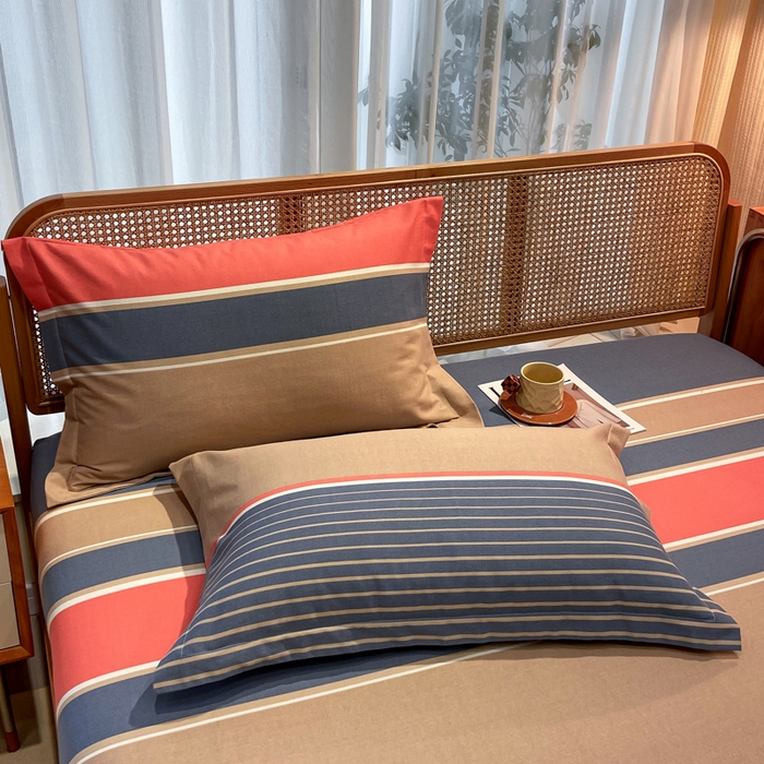 91家纺网 家纺一手货源 找家纺 丝芙妮家居（原乐视家纺） 2024新款全棉磨毛单品枕套 莎曼蒂