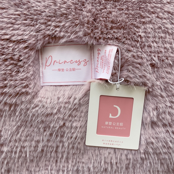 91家纺网 家纺一手货源 找家纺 凯轩毛毛毯毯子网销专供 2024新款公主貂仿皮草毛毯毯子终版 香芋紫