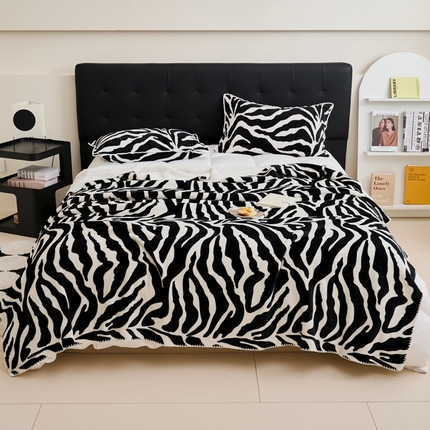 91家纺网 家纺一手货源 找家纺 （总）艾佳 2025新款高克重加厚牛奶绒毛毯系列