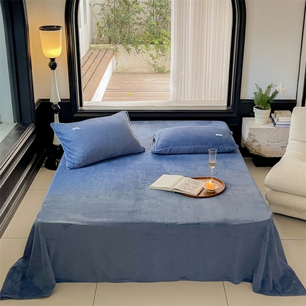 91家纺网 家纺一手货源 找家纺 （总）时光里 2023新款全消光华夫格绒-单床单