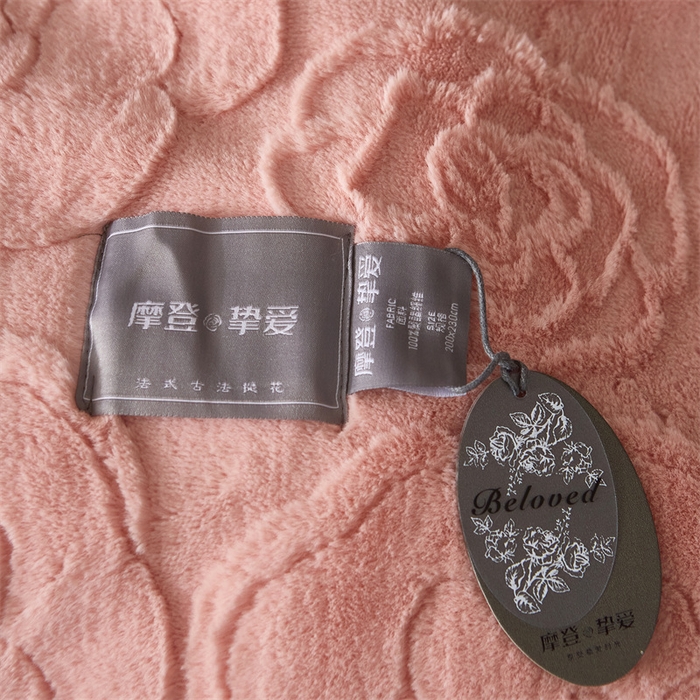 91家纺网 家纺一手货源 找家纺 （总）凯轩毛毛毯毯子网销专供 23新款仿皮草提花毛毯毯子