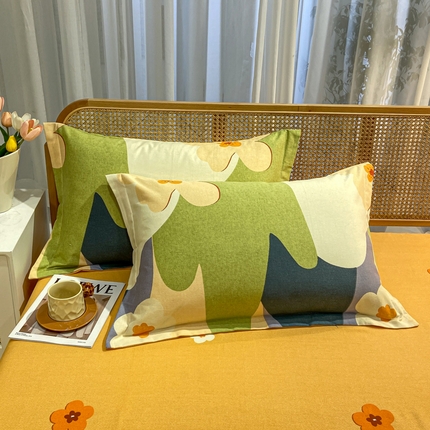 91家纺网 家纺一手货源 找家纺 （总）丝芙妮家居（原乐视家纺） 2024新款全棉磨毛单品枕套