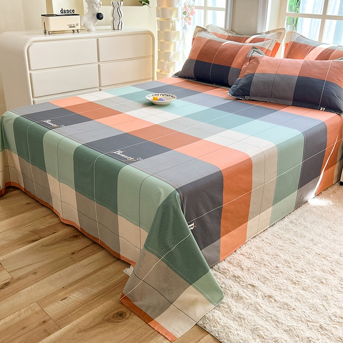 91家纺网 家纺一手货源 找家纺 八十八家纺2025新款全棉12868系列四件套单品床单弗雷德