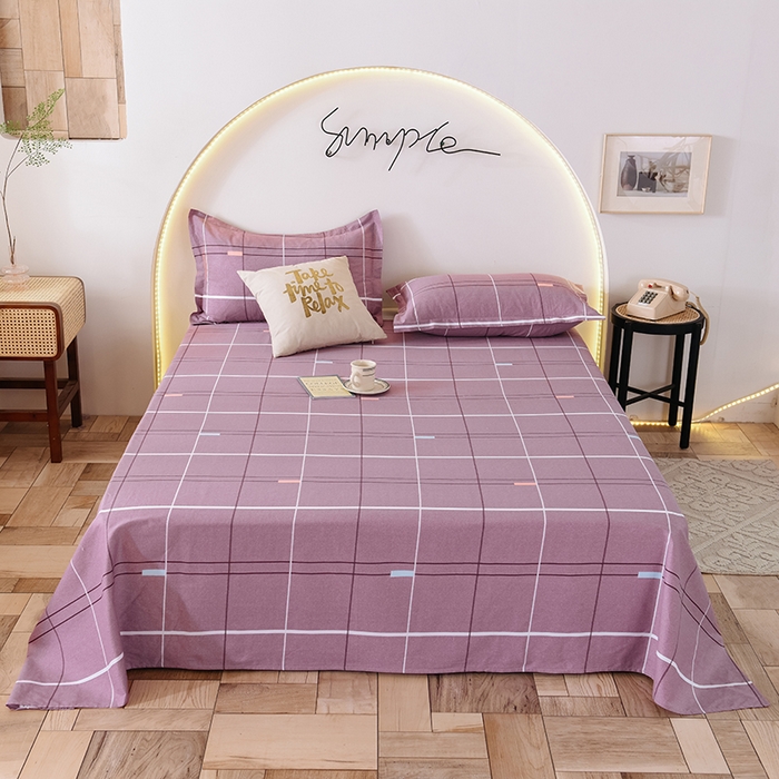 91家纺网 家纺一手货源 找家纺 八十八家纺2025新款全棉12868系列四件套单品床单晴天