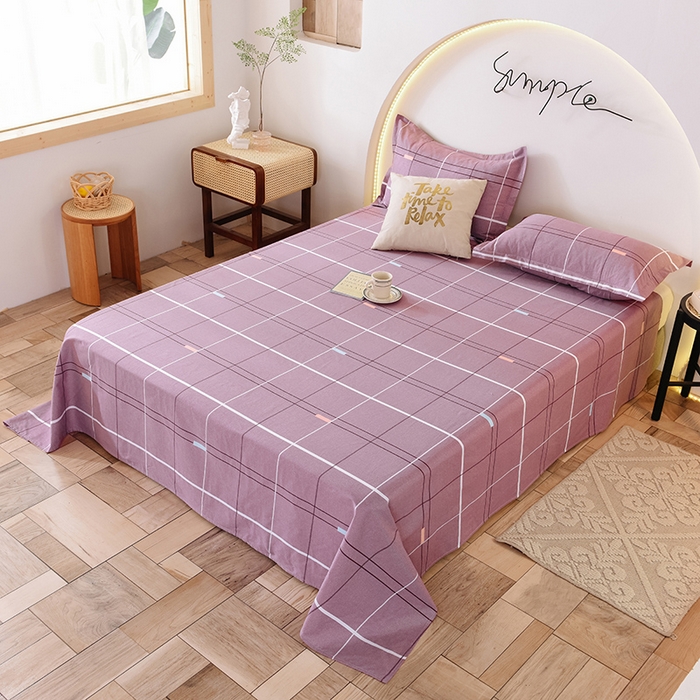 91家纺网 家纺一手货源 找家纺 八十八家纺2025新款全棉12868系列四件套单品床单晴天