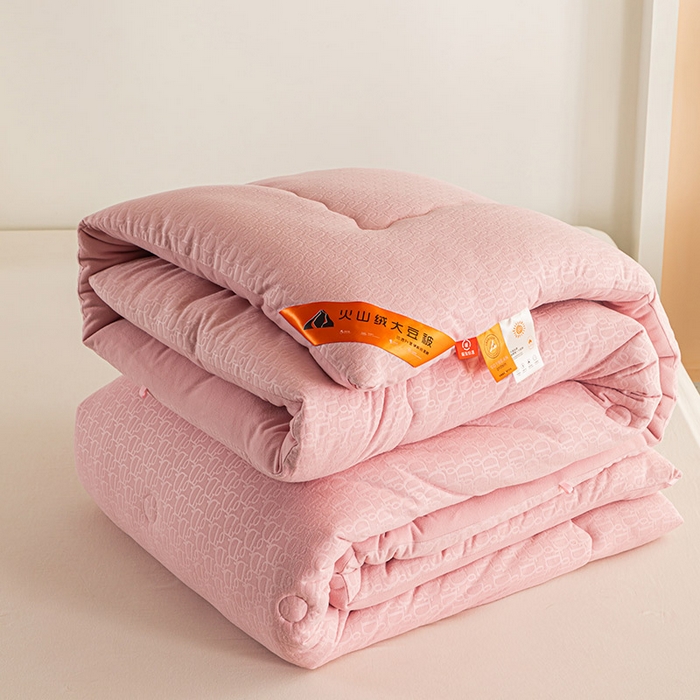 91家纺网 家纺一手货源 找家纺 （总）佳居缘 2023新款火山绒大豆被