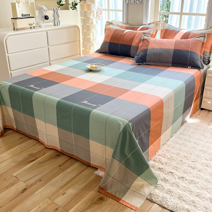 91家纺网 家纺一手货源 找家纺 八十八家纺2025新款全棉12868系列四件套单品床单弗雷德