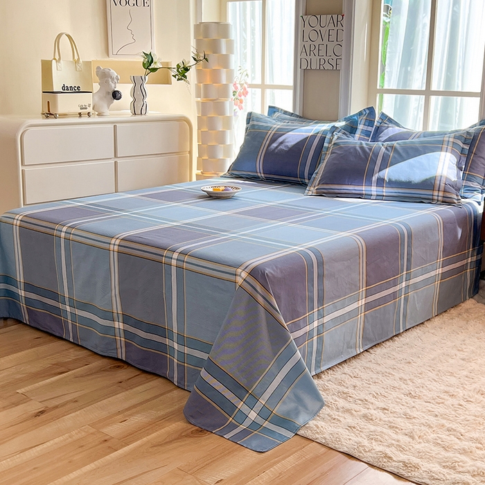 91家纺网 家纺一手货源 找家纺 八十八家纺2025新款全棉12868系列四件套单品床单像素时空