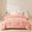 91家纺网 家纺一手货源 找家纺 沐辰 2023新款A类超柔大豆纤维被子被芯 A类大豆被-樱花粉