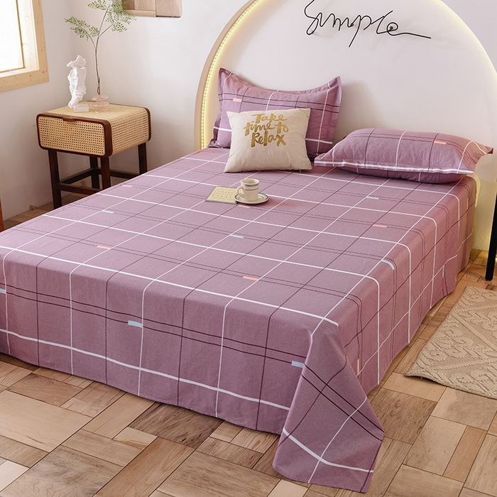 91家纺网 家纺一手货源 找家纺 八十八家纺2025新款全棉12868系列四件套单品床单晴天