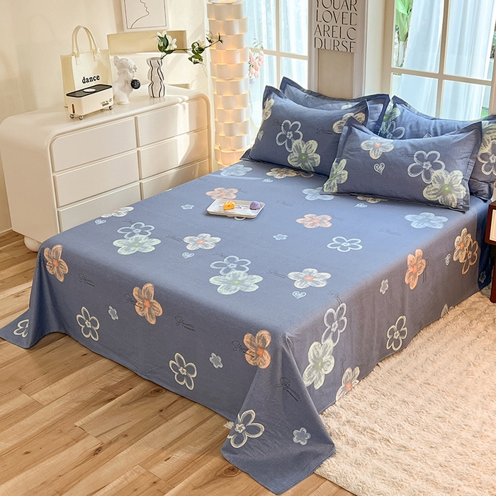 91家纺网 家纺一手货源 找家纺 八十八家纺2025新款全棉12868系列四件套单品床单依美莎