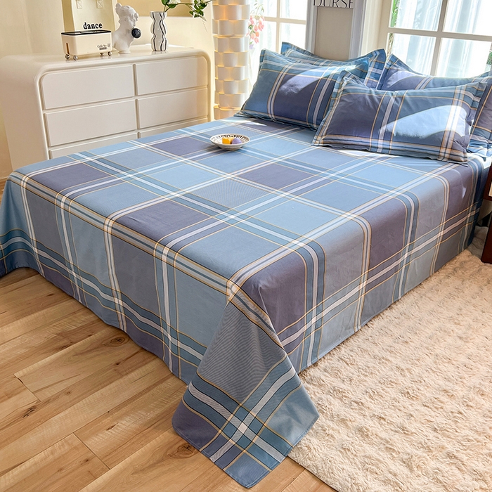 91家纺网 家纺一手货源 找家纺 八十八家纺2025新款全棉12868系列四件套单品床单像素时空